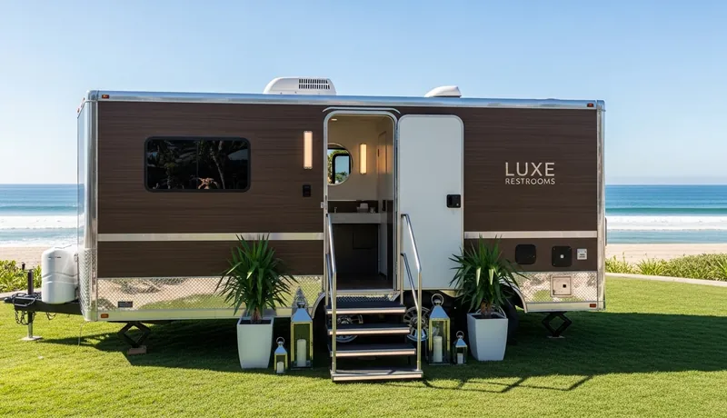 Luxury Restroom Trailers Fullerton North
