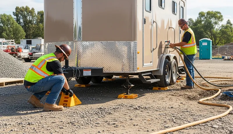 Restroom Trailer Setup & Removal Fullerton North